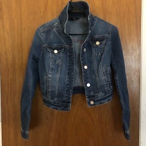 White House Black Market Jean Jacket